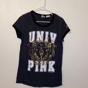 BRAND NEW PINK Victoria’s Secret Univ Pink T-Shirt